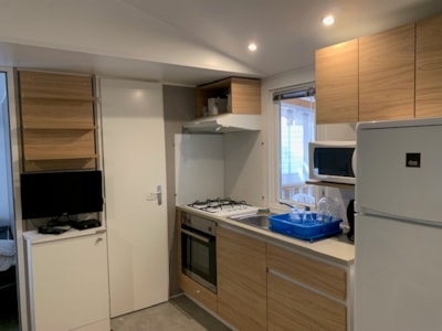 784 Mobile-home 3 bedrooms - air conditioning + TV