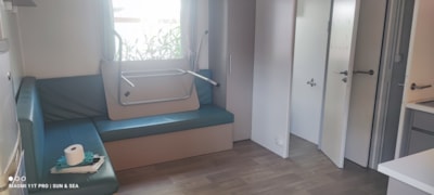 Mobile-home 3 bedrooms - air conditioning + TV