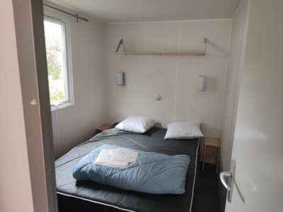 Mobile-home 3 bedrooms - air conditioning + TV