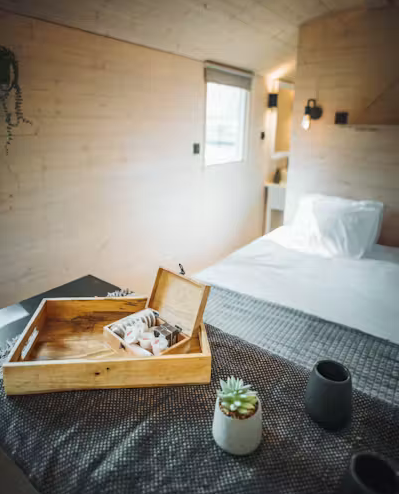 Gipsy caravan with terrace — 2