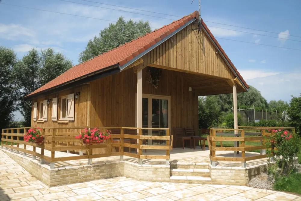 Huuraccommodatie(s) - Chalet 2 Slaapkamers - Camping La Ferme Des Saules