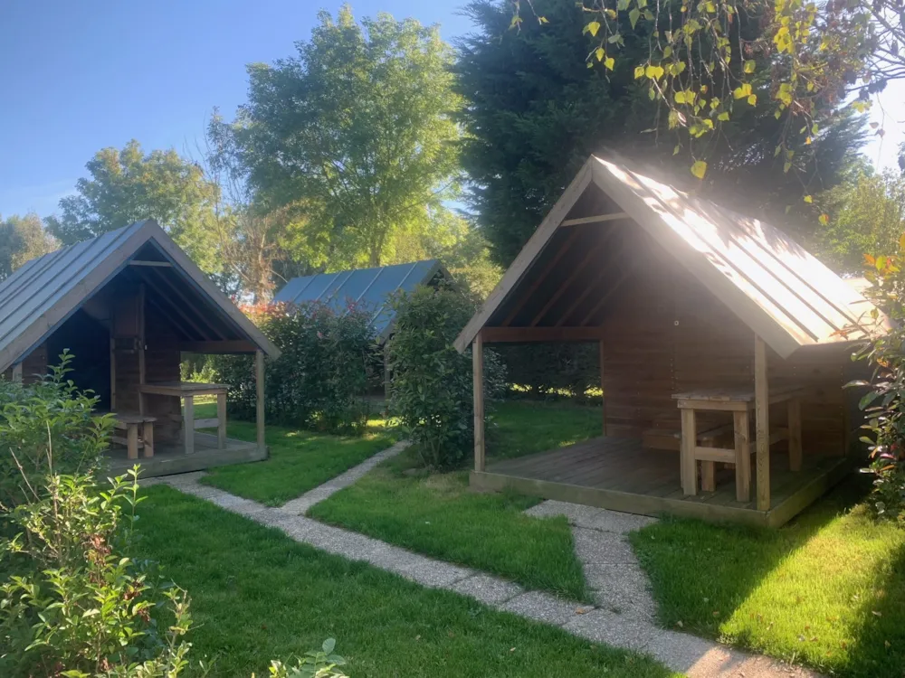 Huuraccommodatie(s) - Trekkershutten - Camping La Ferme Des Saules