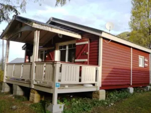  - Gamme Découverte - Chalet Bellecote 35m² 2 slaapkamers + terras 12m² - Camping Les Lanchettes