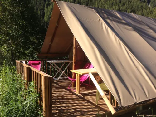 Huuraccommodatie(s) - Lodgetent Gezinnen - image n°6 - Camping Les Lanchettes