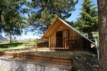 Mietunterkunft - Lodge Zelt Familien - Camping Les Lanchettes