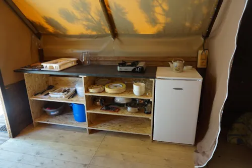 Huuraccommodatie(s) - Lodgetent Gezinnen - image n°2 - Camping Les Lanchettes
