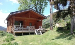 Accommodation - Gamme Tradition - Chalet Vanoise 35M² 2 Bedrooms + Terrace 15M² - Camping Les Lanchettes