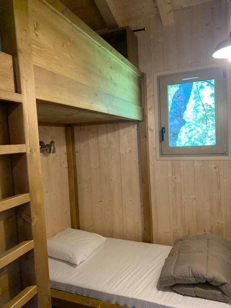 Gamme Chrystal - Chalet Ulysse 54M² 3 Chambres + Terrasse Semi-Couverte 24M² Avec Bain Nordique