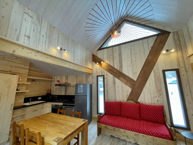 Gamme Chrystal - Chalet Kailloux 54 M² 3 Chambres + Terrasse 30 M²