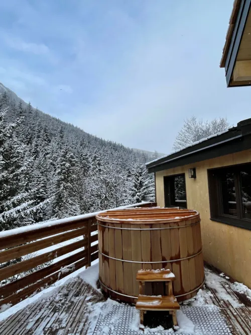 Accommodation - Gamme Chrystal - Chalet Kailloux 54M² 3 Bedrooms + Terrace 30M² - image n°2 - Camping Les Lanchettes