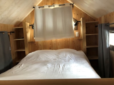 Gamme Chrystal - Chalet le Nid 20 m² - 1 bedroom, lounge area, bathroom - terrace 15 m²