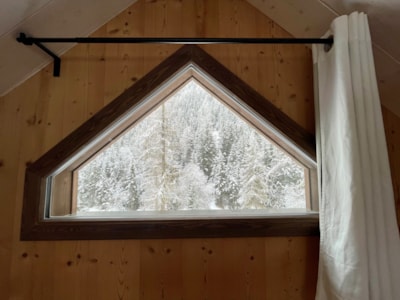 Gamme Chrystal - Chalet le Nid 20 m² - 1 bedroom, lounge area, bathroom - terrace 15 m²
