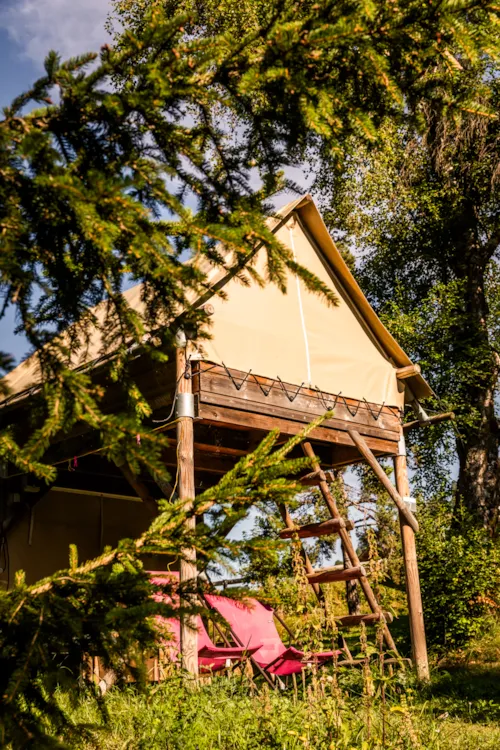 Mietunterkunft - Lodge Biwakzelt 5M² - image n°2 - Camping Les Lanchettes