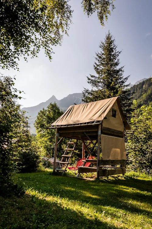 Mietunterkunft - Lodge Biwakzelt 5M² - image n°1 - Camping Les Lanchettes