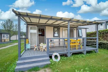 Mietunterkunft - Mobilheim Kids Top Presta  - 29 M²- 2 Schlafzimmer - Clico Chic - Camping Les Chevaliers