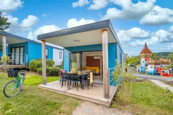 Mietunterkunft - Mobilheim Kim Top Presta - 32 M² - 3 Schlafzimmer - Clico Chic - Camping Les Chevaliers