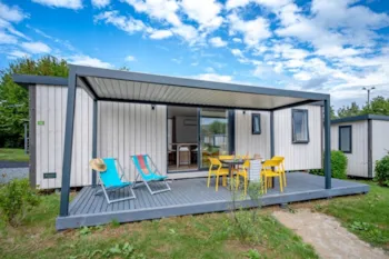 Mietunterkunft - Mobilheim Marjolaine Top Presta Placette - 40 M² - 3 Schlafzimmer - Clico Chic - Camping Les Chevaliers