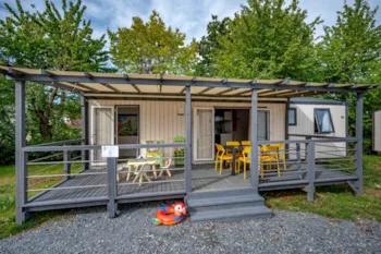 Mietunterkunft - Mobilheim Kids Top Presta - 40 M² - 3 Schlafzimmer - Clico Chic - Camping Les Chevaliers