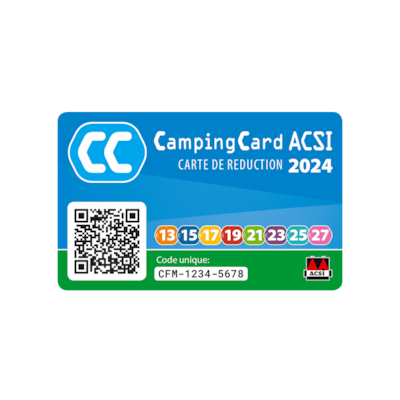 ACSI Package  (Acsi Member Only) 2 People, Shower and electricity included