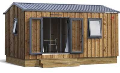 Vintage cabin 2 bedrooms / kitchen / toilet (2025 new !)