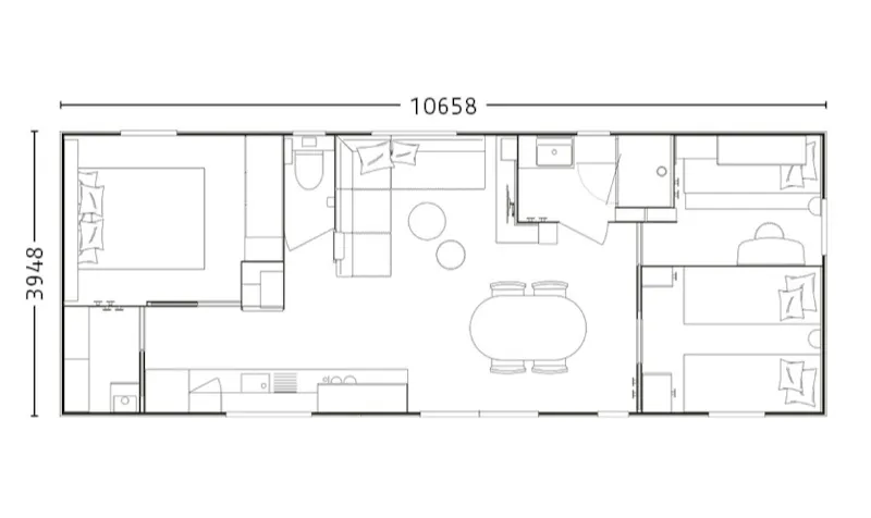 Premium Bungalow 2026 3 Chambres