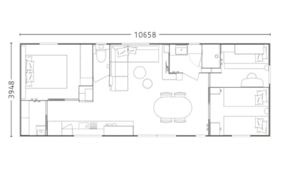 Luxury 3-Bedroom Bungalow Le Santa-Féerique (2026)