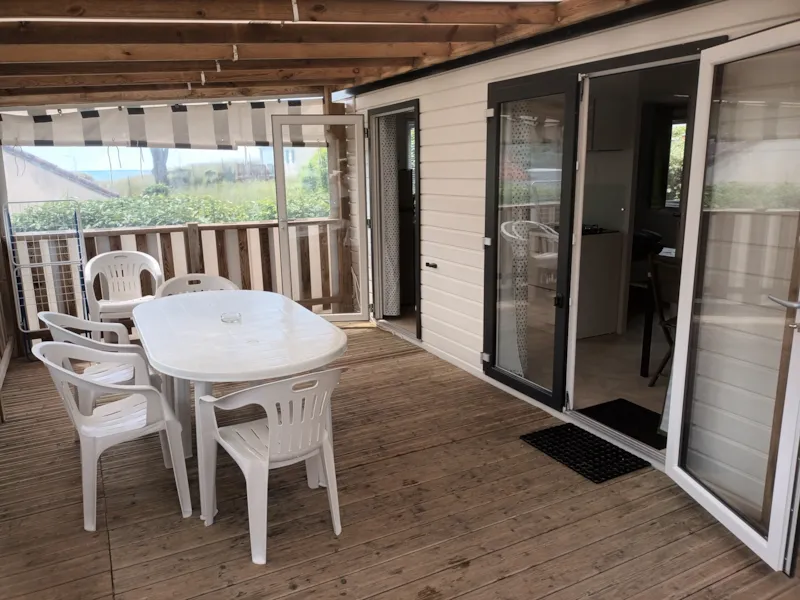 Mobil-Home Confort Vue Mer - 3 Chambres