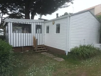 Mietunterkunft - Mobilheim Tradi - 2 Schlafzimmer - Camping Port Meleu