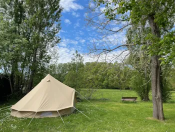 Location - Tente "Cyclo-Touriste" 400 Protech 12.5M² - Camping Les Saules De Cormery