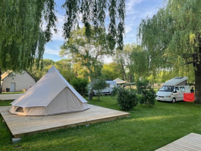 Tent Sibley 500 Protech 19.6m² -  Living room