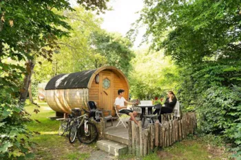 Mietunterkunft - Fass 9 M²- Ungewöhnliche Unterkunft - Camping Du Canal