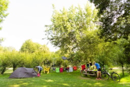 Parcela - Especial Excursionista - 1 Tienda - Camping Du Canal