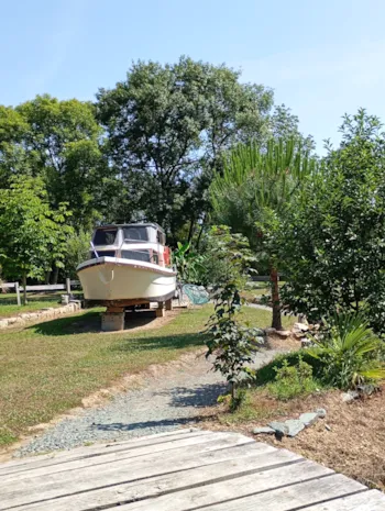 Mietunterkunft - Bootsinsel - Camping Du Canal