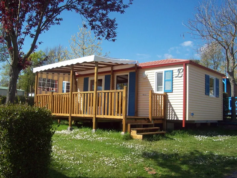 Location - Mobil-Home Essentiel Grand Large - 3 Chambres - 35 M² - Camping Le Roc