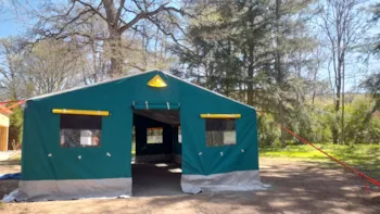 Emplacement - Marabout 14 Couchages - - Camping de l'Eau Mère