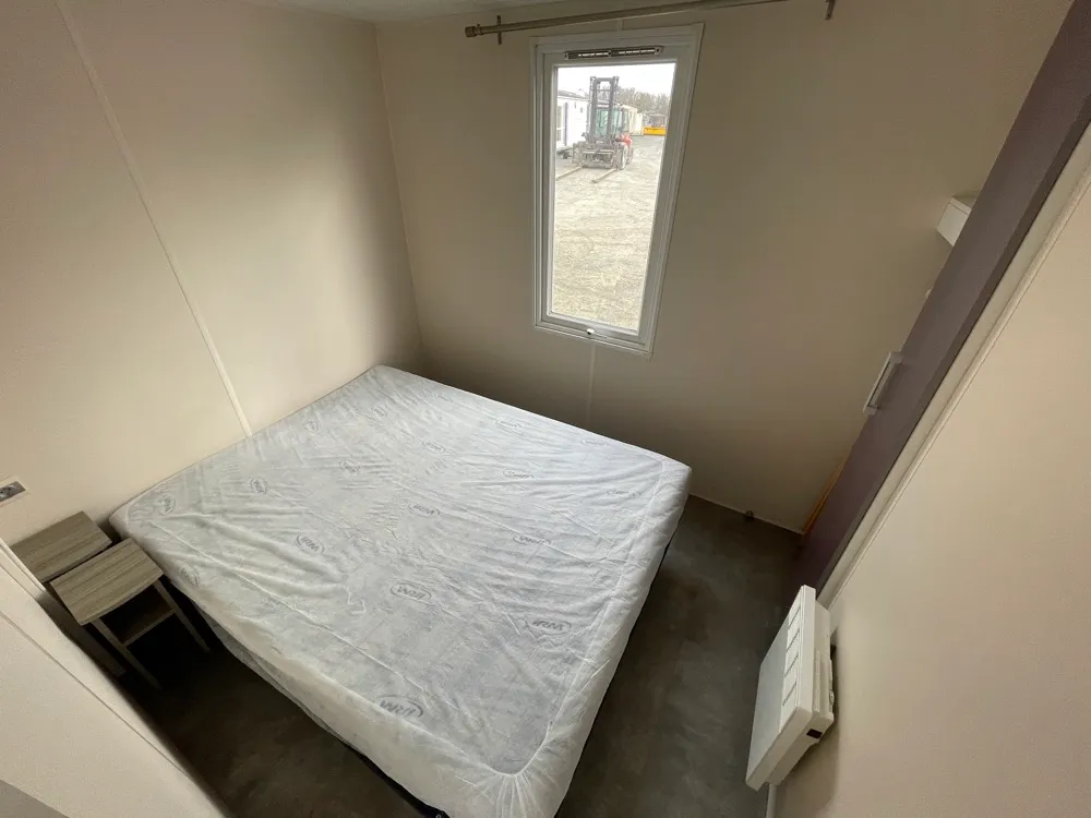 Mietunterkunft - Mobilheim 27M² - 2 Zimmer - Terrasse 8M² - - Camping de l'Eau Mère