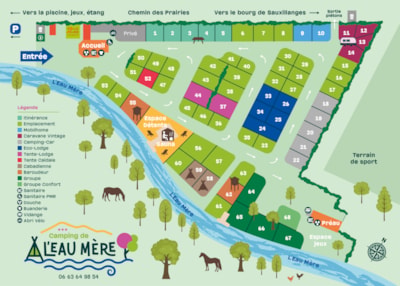 Camping de l'Eau Mère