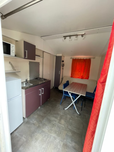Mobile home 27m² - 2 bedrooms - 8m² Terrace -