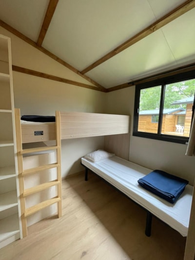 Large Eco Lodge 35m² - 3 bedrooms - 17m² terrace -