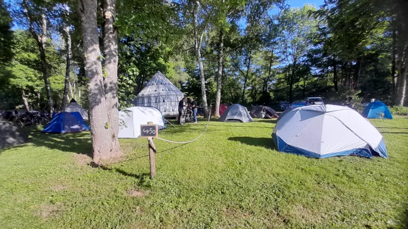 Emplacement Tente / Caravane + 1Véhicule - Avec Électricité -
