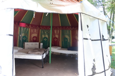 Caïdale Tent 13m² - 1 bedroom - Terrace - no bathroom -