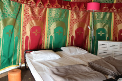 Caïdale Tent 13m² - 1 bedroom - Terrace - no bathroom -