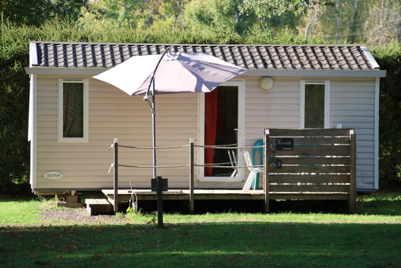 Mobilheim 27m² - 2 Zimmer - Terrasse 8m² -