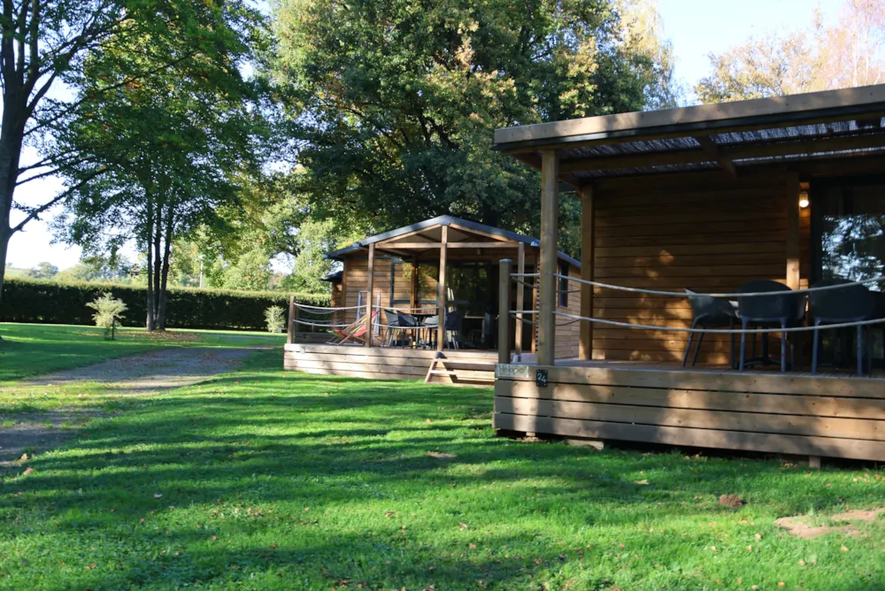 Location - Eco Lodge - - Camping de l'Eau Mère