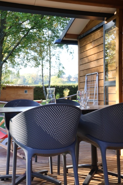 Eco Lodge - 25m² - 2 bedrooms - 12m² terrace - heater