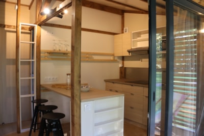 Large Eco Lodge 35m² - 3 bedrooms - 17m² terrace -