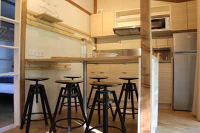 Large Eco Lodge 35m² - 3 bedrooms - 17m² terrace -