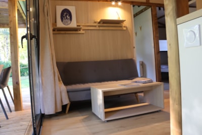 Large Eco Lodge 35m² - 3 bedrooms - 17m² terrace -