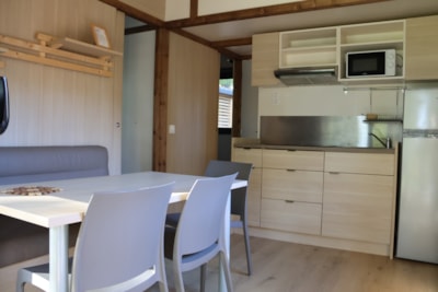 Eco Lodge - 25m² - 2 bedrooms - 12m² terrace - heater