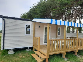 Mietunterkunft - Mobilheim Prestige - 28M² - 2 Schlafzimmer - Camping Du Littoral